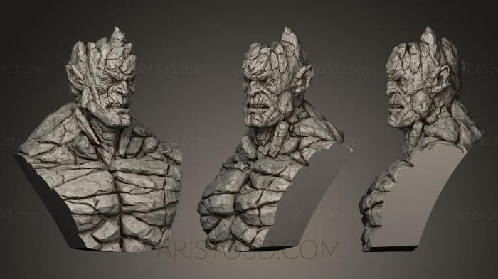 Busts of heroes and monsters (BUSTH_0272) 3D model for CNC machine